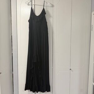 NWT Express Black High Low Maxi Dress